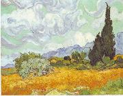 Vincent Van Gogh Cornfield with Cypresses oil painting on canvas